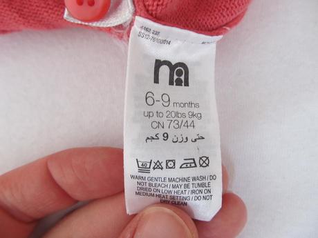 Tenky bavlneny svetrik, mothercare,74