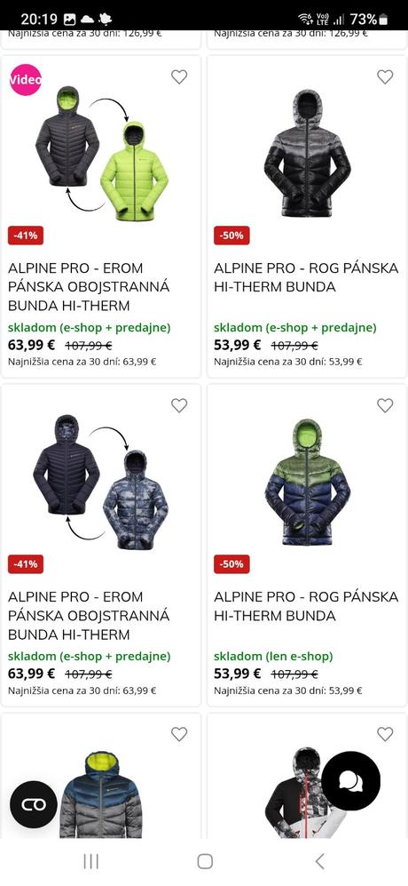 Bunda alpine pro, alpine pro,s