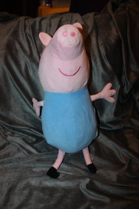 George pig - bracek peppy pig  50 cm, 