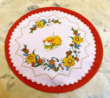 Teflónové obrúsky na veľkú noc/ 5 ks, 