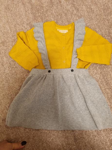 Sukňa na traky, h&m,80