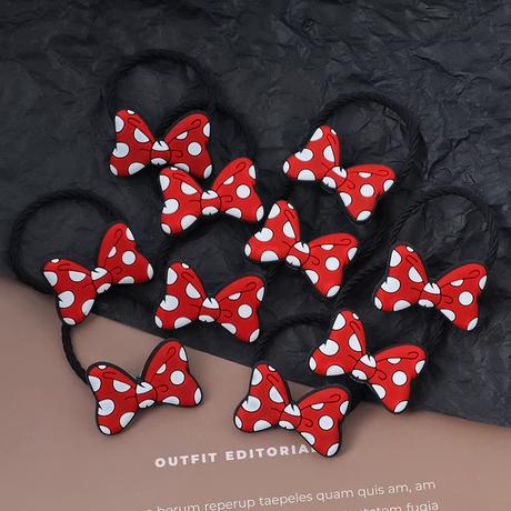 Malá gumička minnie mašlička, 