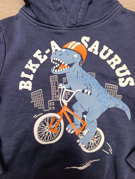 Chlapčenská mikina dinosaurus, c&a,110