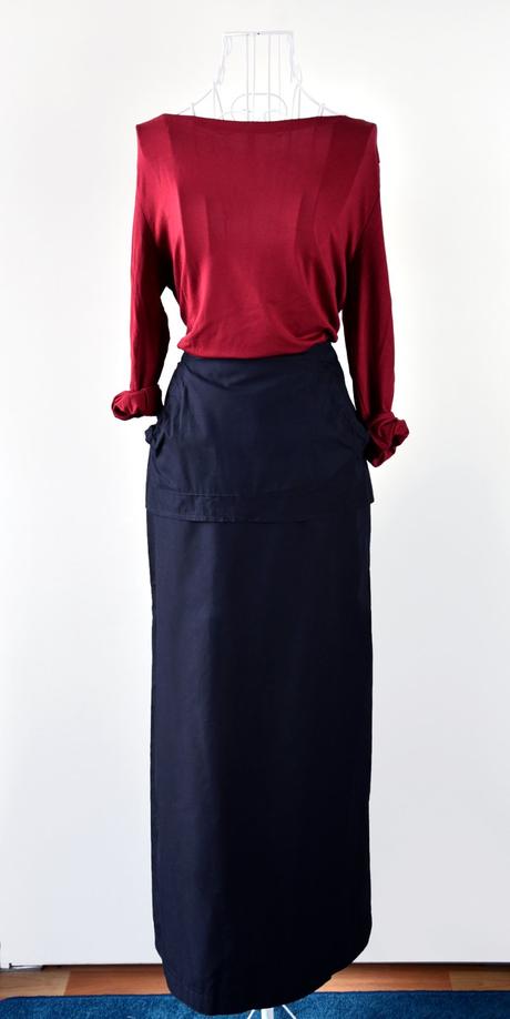 Dlha cierna maxi sukna xs 34, xs