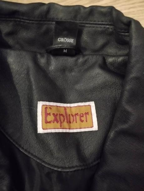 Pánska kožená bunda, koženka čierna, xl