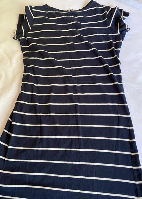 Pásikové minišaty - predĺžené tričko f&f v. xs, f&f,xs