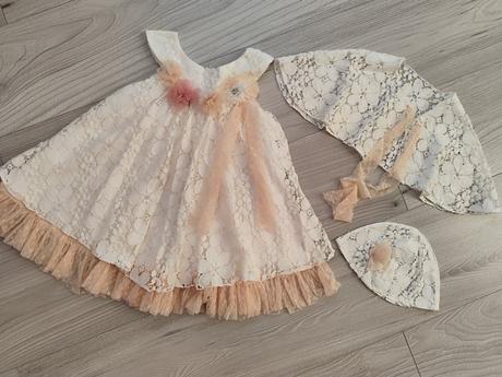 Neonato set saty + bolerko + ciapka, 80