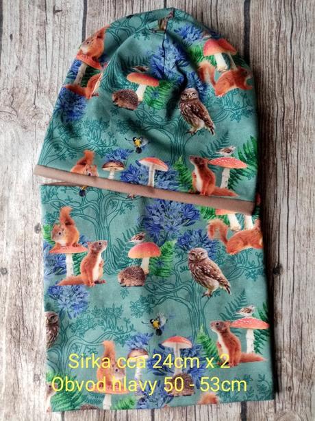 Upletova ciapka s nakrcnikom,