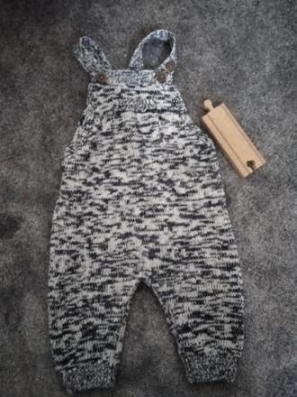 Pletené gačky na tráčky, f&f,68