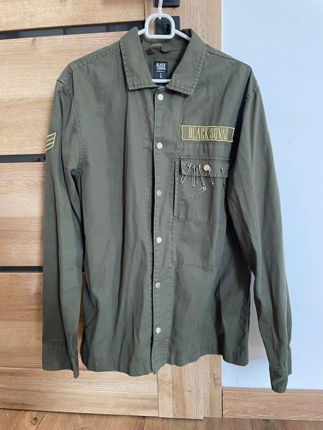 Khaki zaujímavá košeľa pánska, new yorker,l