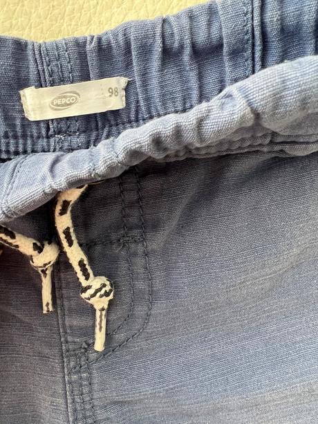 Modré elegantne kratasky, pepco,98