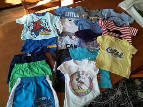 Letný balík chlapec 12-18m, 86–98