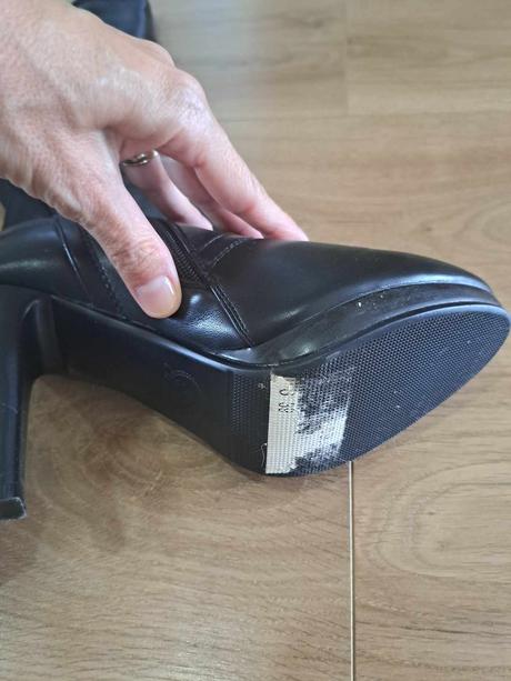 Elegantné čižmy teplé, 39