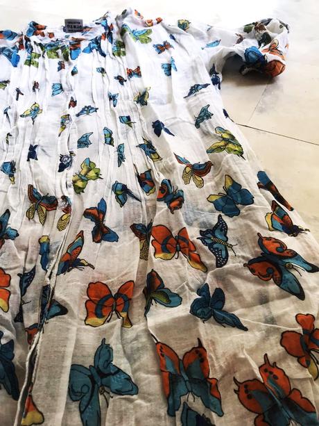 Dlhá letná tunika/minišaty l-xl, xl