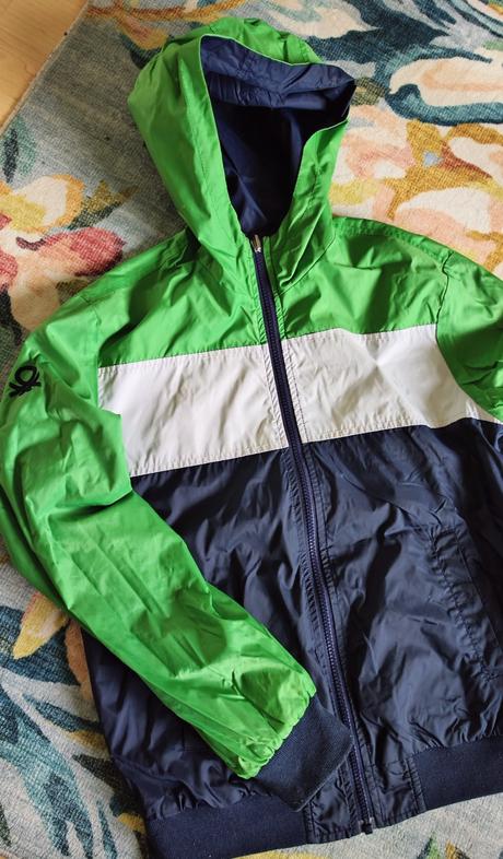 Obojstranná jarná bunda, benetton,146