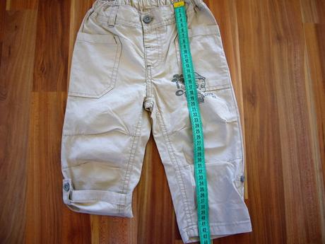 Letné nohavice - nenosené 80/86, ergee,80