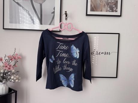 Tmavomodrá blúzka, terranova,xs