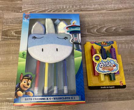 Fixky do vane paw patrol/labkova patrola+voskovky, 