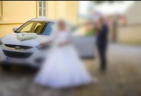 Svadobna ozdoba srdce na auto, 