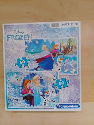 Puzzle frozen,