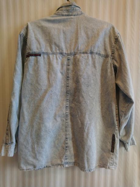 Pánska riflová modrá košeľa, chica style, xl, xl