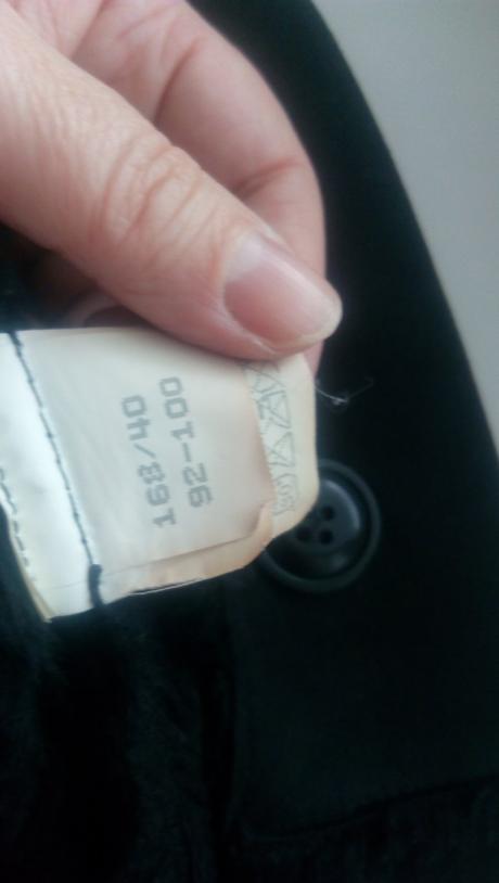 Kozuch z brúsenej kože fazonkovy strih, 40