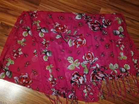 Šatka s ružami, xl