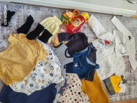 Balík babygirl 3-6 m, 62-74, 22kusov, 68–80