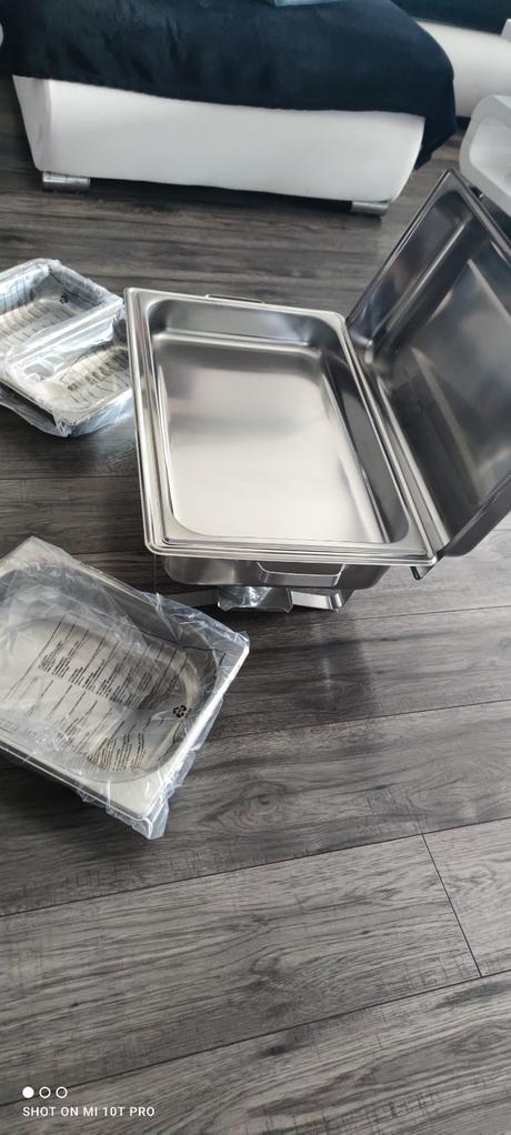 Nerezový ohrievač jedla, 