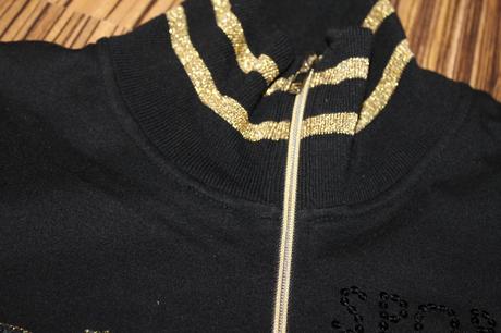 Zlatá vesta s mikinou terranova v. m, m