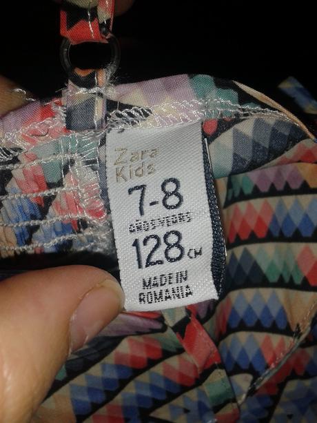 Dievčenská tunika, zara,128