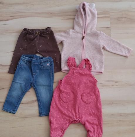 Mix jarného oblečenia, 68–80