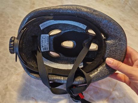 Dievcenska prilba ruzova bike 47-53cm decathlon bt, xs