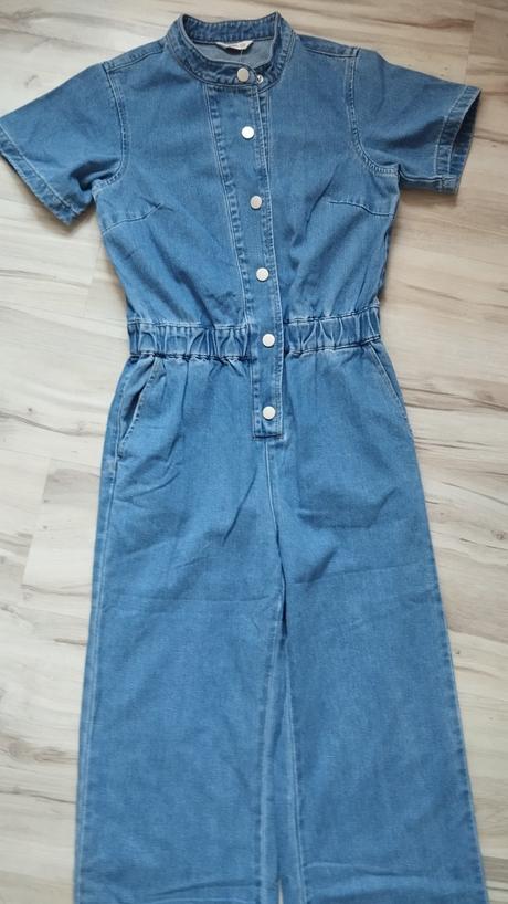 Dámsky riflový overal, s