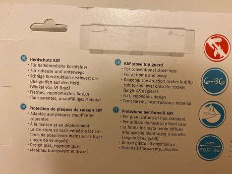 Ochrana varnej dosky pre deti, zn. abus, nepoužitá,