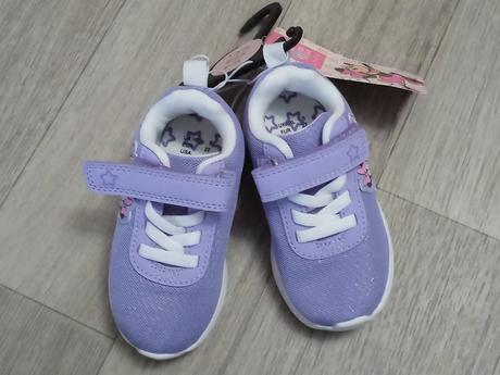 Bledofialové botasky minnie a daisy veľkosť 22, primark,22