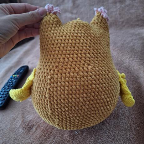 Hackovana sova s hrkalkou, 