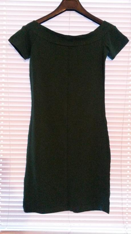 Bavlnene saty - odhalene ramena, s