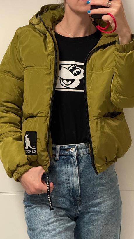 Zimná bunda kangol xs, h&m,xs