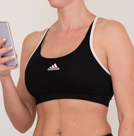 Obojstranná športová podprsenka adidas, adidas,m