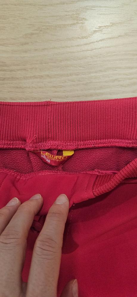 Softshellove nohavice, lewro,140