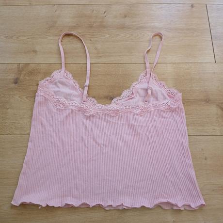 3x cropnuté letné tielka, bershka,m