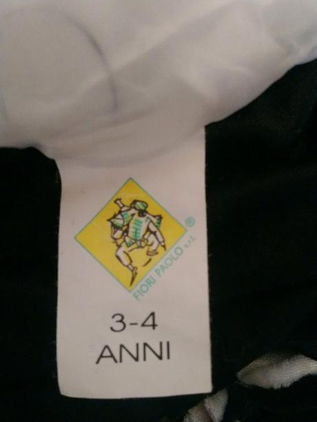 Kostým zamatový panda, fiori paolo, 3-4 r, 98-104,