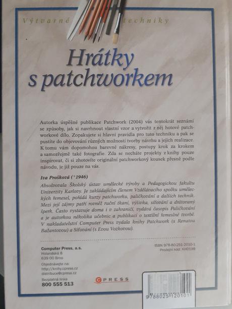 Kniha hrátky s patchworkem, 