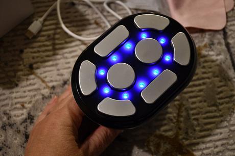 Masážny prístroj na spaľovanie tukov,