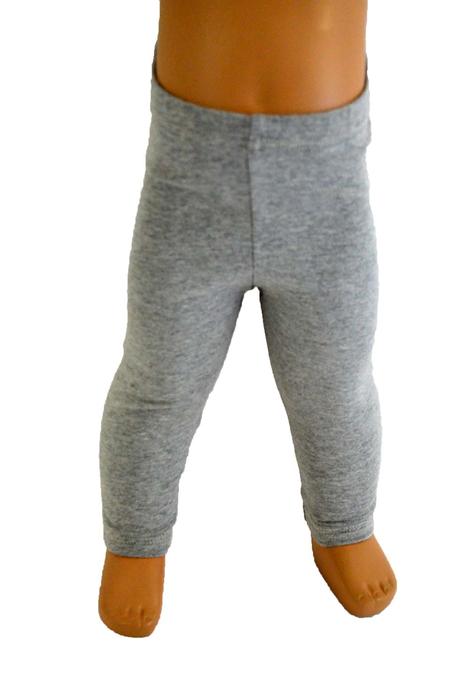 Zateplené detské legíny melm sivé, 134 / 140