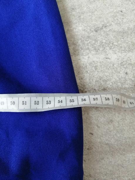 Modré šaty asos, v42-44, kráľovská modrá, 42