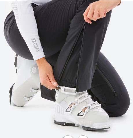 Dámske lyžiarske nohavice teplé, decathlon,s