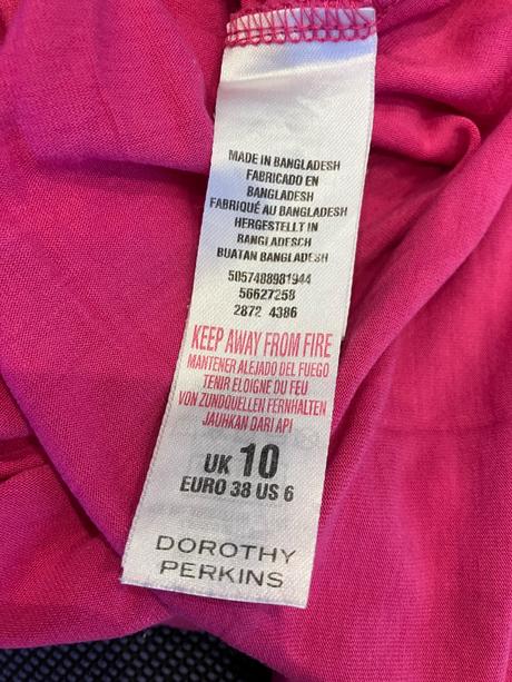 Dámske tričko ružové dorothy perkins (38), dorothy perkins,m
