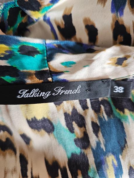 Hodvábna blúzka jemne pružná, m